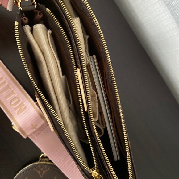 💘sold💘Louis Vuitton NIB Multi-pochette rose - Picture 7 of 8